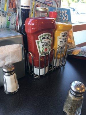 All the condiments you will ever need