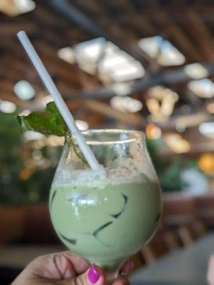 Mint chip drink