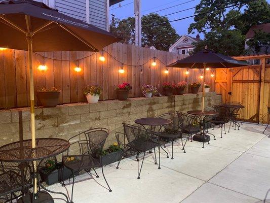 Beautiful outdoor patio.