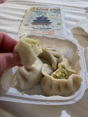 Too much dough - steamed dumplings