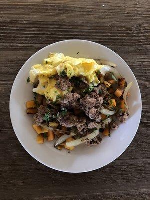 Signature Caveman Beef Breakfast Bowl