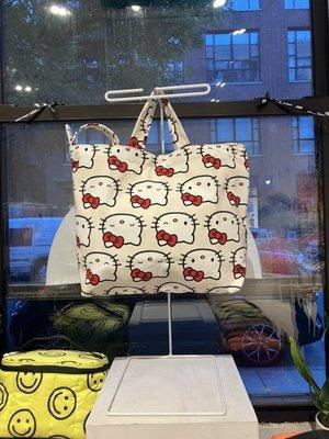 Hello kitty cotton bag