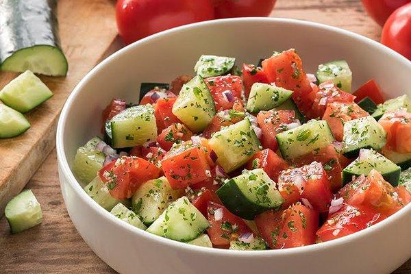 You can add oils to salad