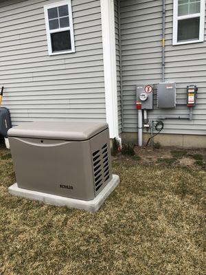 Whole house generator installed in ridge Ny