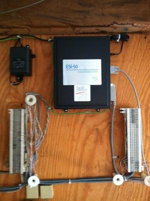 ESI Communications Server. This is a typical installation of a small system.