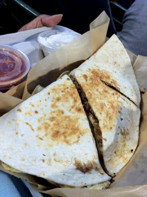 Cheese Steak Quesadilla