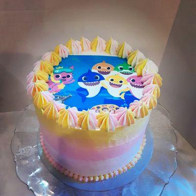 Baby Shark Kids Cakes