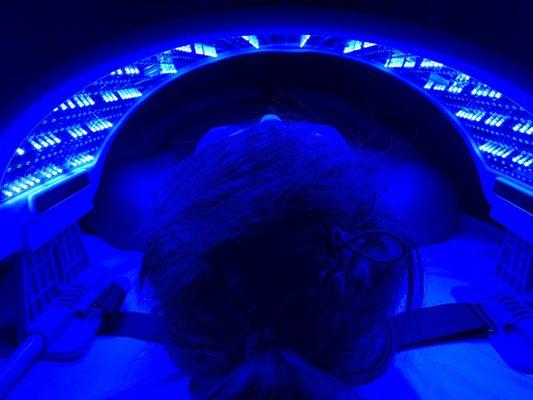 Bio-Light Therapy- increases collagen production and decreases inflammation.