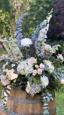 Ceremony Florals - they were beyond!