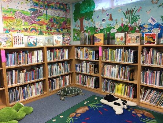 Children's section.