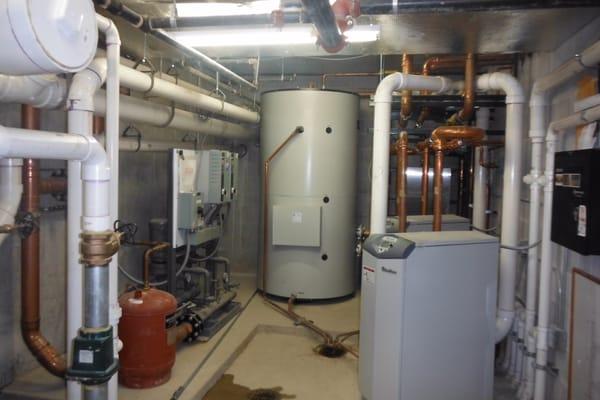 Need commercial water heater repair or installation.  Call Fox Valley Plumbing & Backflow water heater professionals.