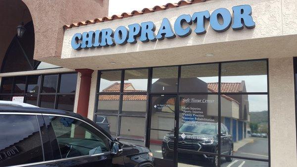 Dr. Jackel Chiropractor Entrance