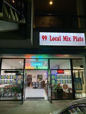 Outside 99 Local Mix Plate