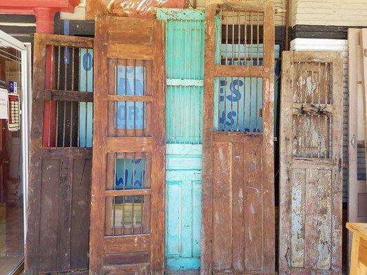 Good selection of 8 foot doors from Colonial Mexico