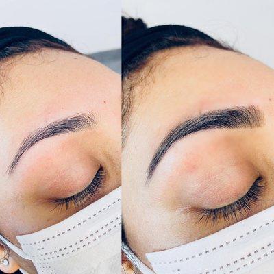 Threading & Tinting eyebrows!