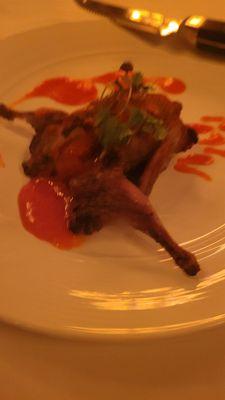 Quail Appetizer