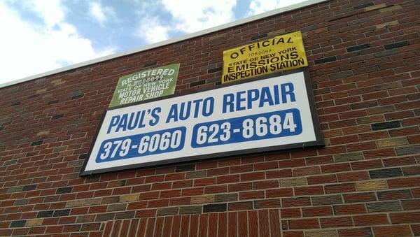 Pauls Auto Repair. South Main St. Freeport NY.