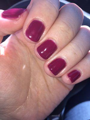 Gel manicure