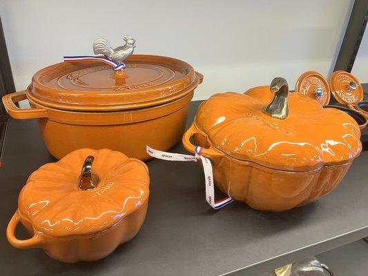 Beautiful Staub Dutch ovens