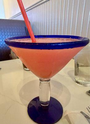 Strawberry frozen margarita