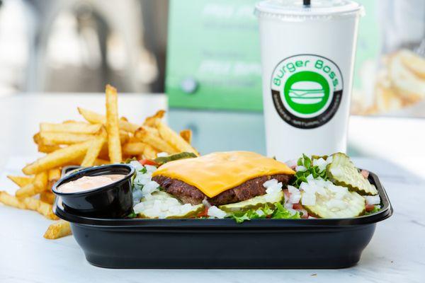 Lazy Bowl With Fries and Drink