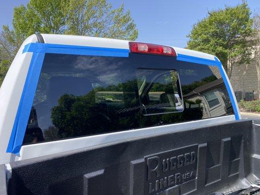 Truck sliding glass rear window replacement