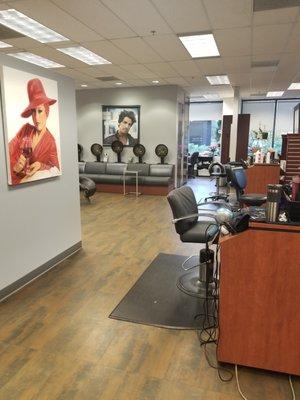 Front Desk view of the Salon