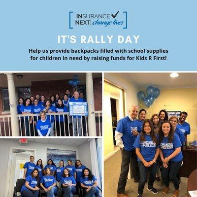 Rally Day to raise money for Kids R First.