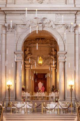 Floating Candles for San Francisco Opera Gala