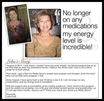 Medically Supervised Weight Loss. Learn the tools to lose weight and keep it off forever! Fabulous results without surgery!