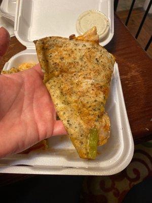 That's one quesadilla- you get 4.