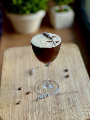 Lavender Espresso Martini!