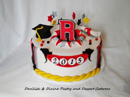 Custom Graduation Cake