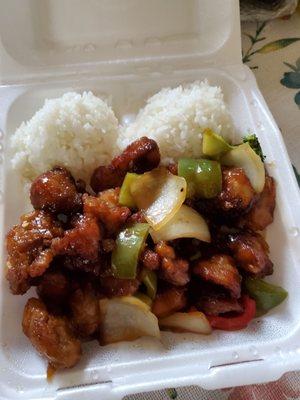 Sesame chicken