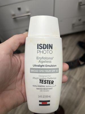 Great sunscreen with tint