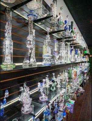 Wide glass selection