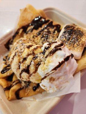 Bonfire Smores Crepe