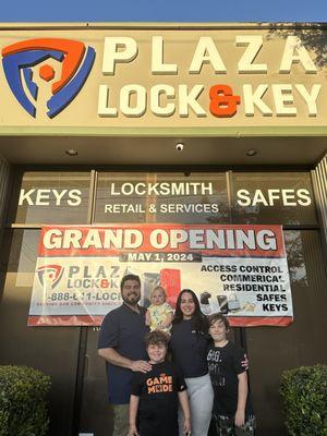 The next generation of Plaza Lock and Key! We are now located at 6910 Hayvenhust ave. #100 Van Nuys 91406 (as of 5/1/24 no other locations)