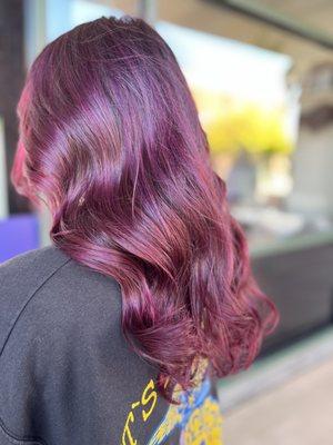 Vivid balayage