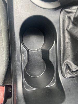 Didn't clean cup holders