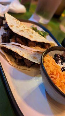 Steak tacos