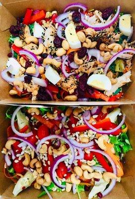 Beautiful salads!