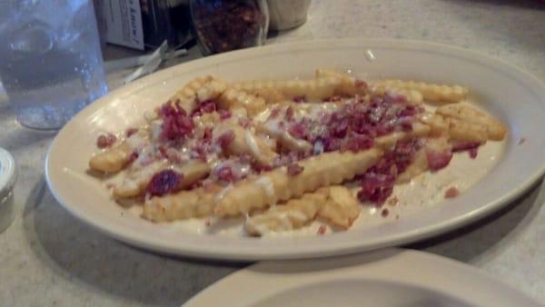 Cheese and bacon fry's