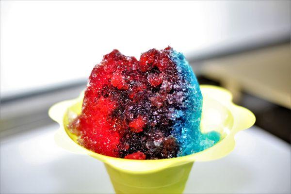 SHAVED ICE & SNOWCONES Over 18 Combinations of Flavors