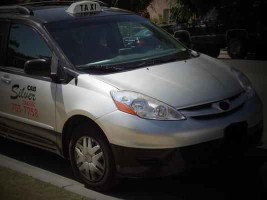 Silver Cab 6 passanger minivan in Bakersfield,  CA