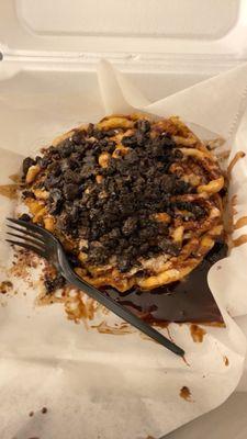 Oreo funnel cake!