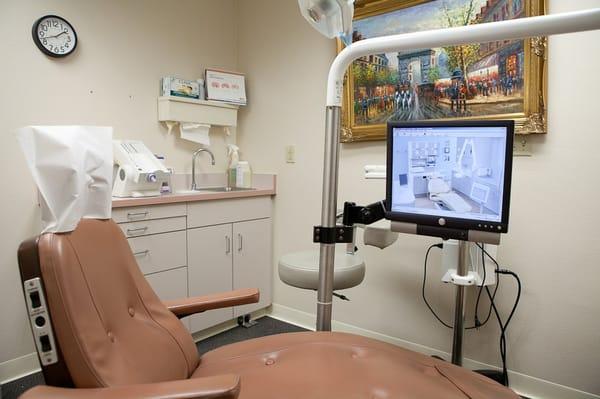 Cool dental technology and comfortable seats and lighting