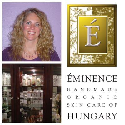 Proud retailer of Eminence Organics skincare!