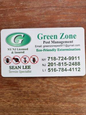 Green Zone Pest Management