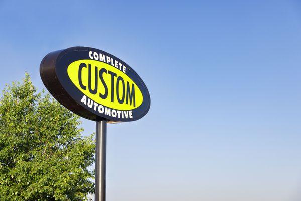 custom complete automotive outdoor sign